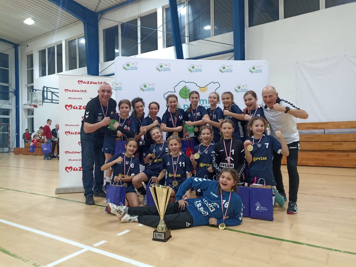 Drużyna dziewcząt BSMS Bartoszyce wygrała Ogólnopolski Turniej Piłki Ręcznej w Regiminie