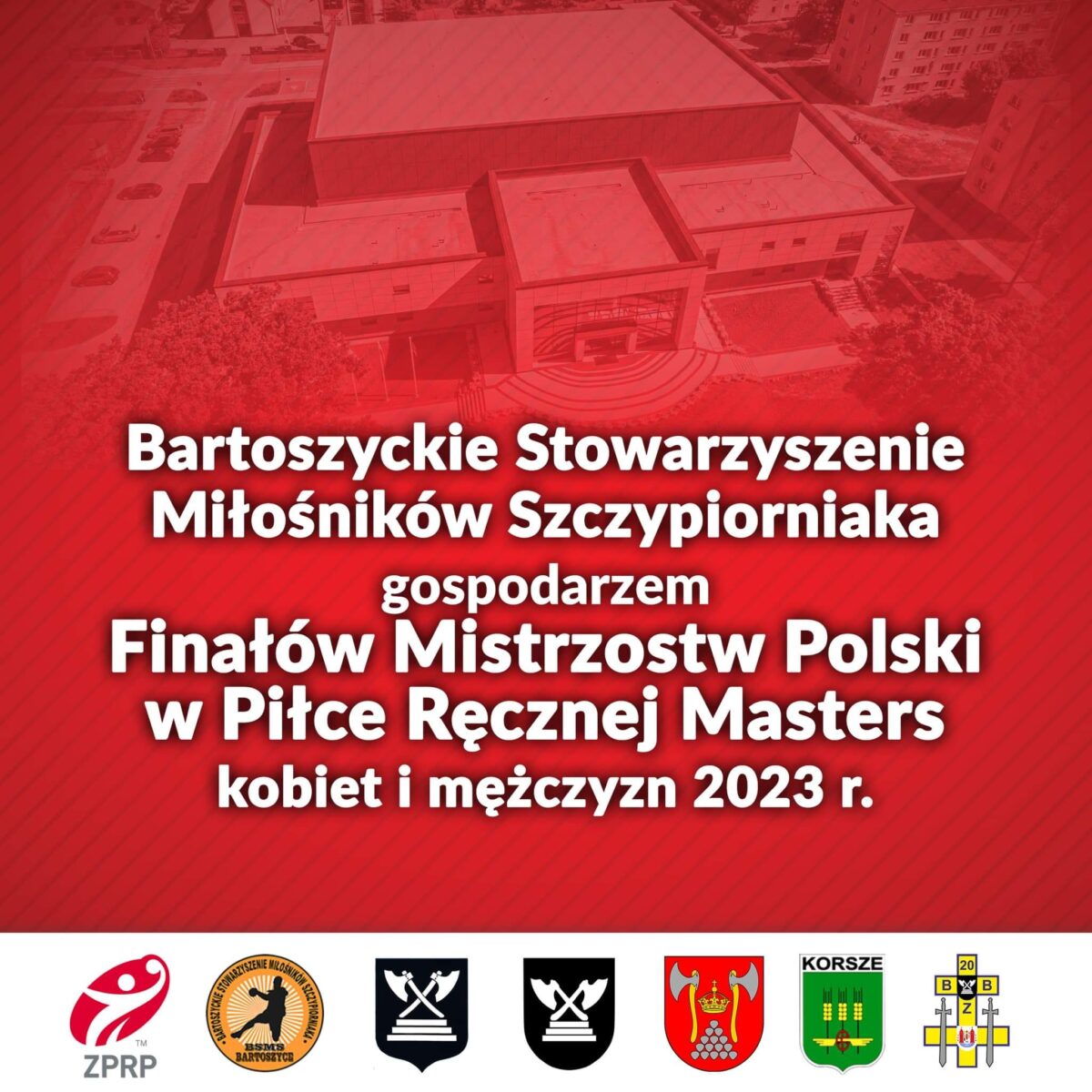 BSMS Bartoszyce gospodarzem Finałów Mistrzostw Polski Masters kobiet i mężczyzn!
